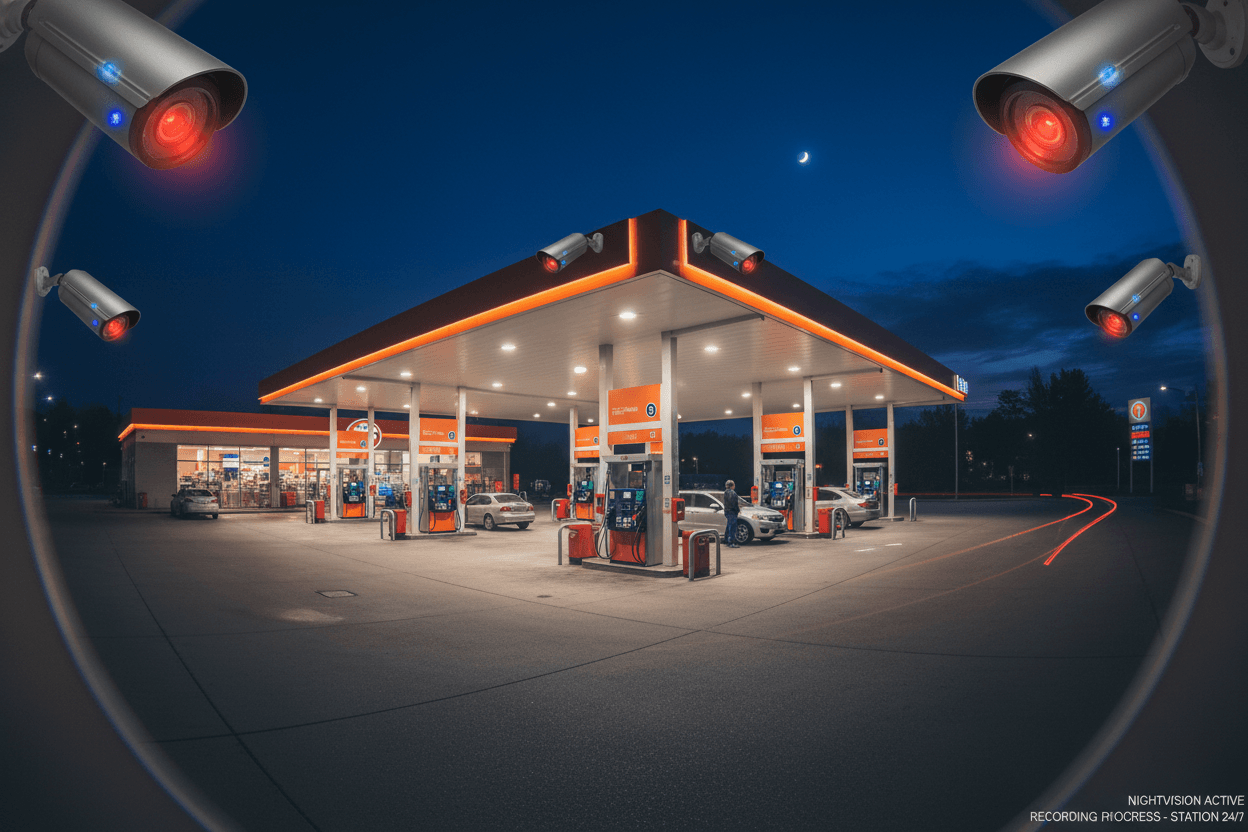 alarmanlage tankstelle